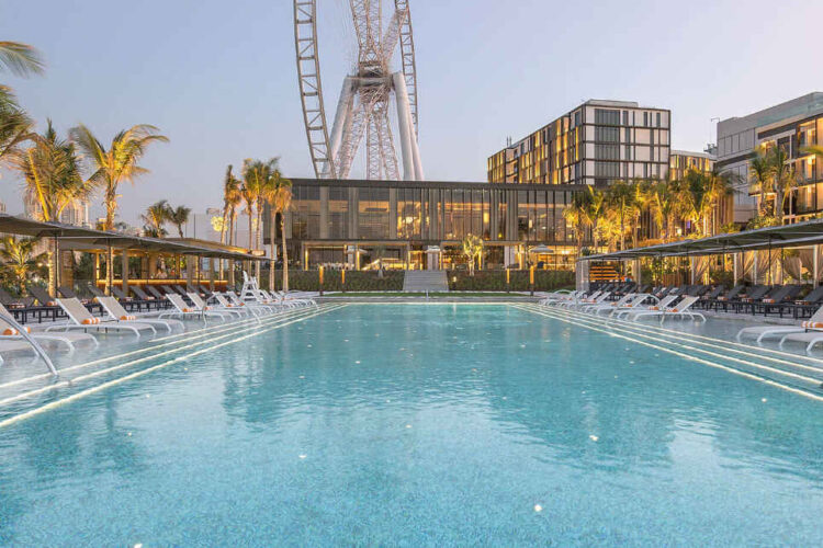 Caesars Palace Bluewaters Dubai Pool