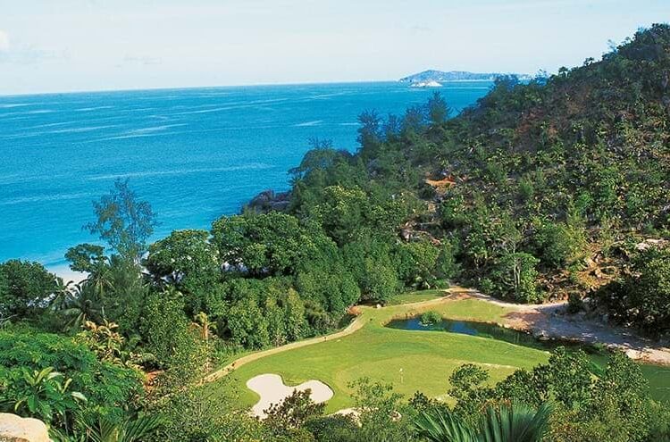 Constance Lemuria Seychelles Golfplatz