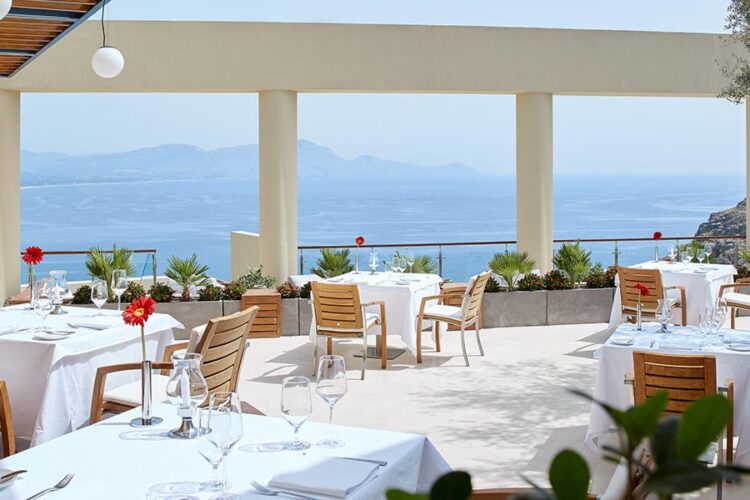 Lindos Blu Luxury Hotel Restaurant