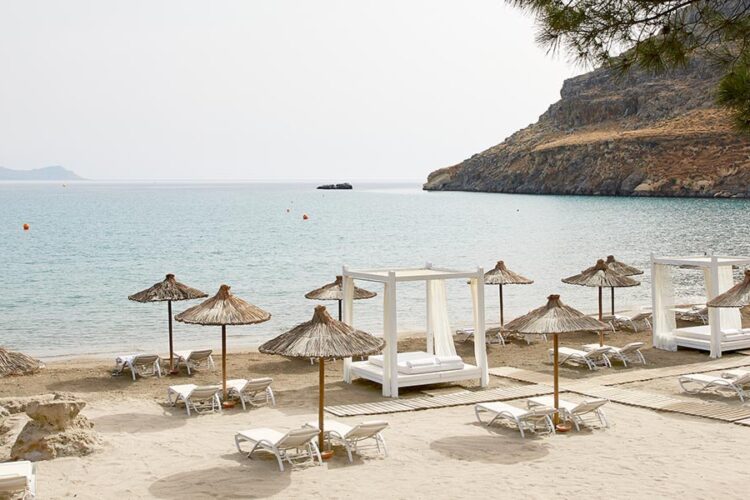 Lindos Blu Luxury Hotel Strand