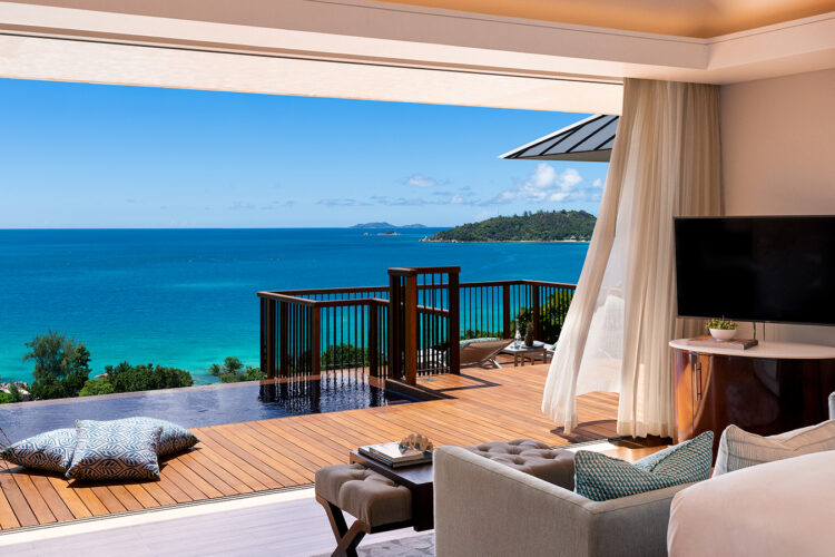 Raffles Seychelles Ocean View Pool Villa