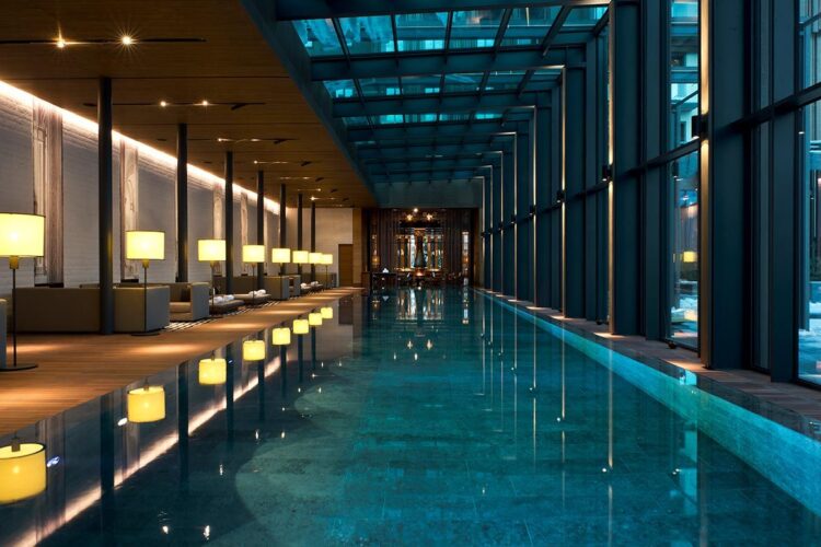 The Chedi Andermatt Indoor Pool