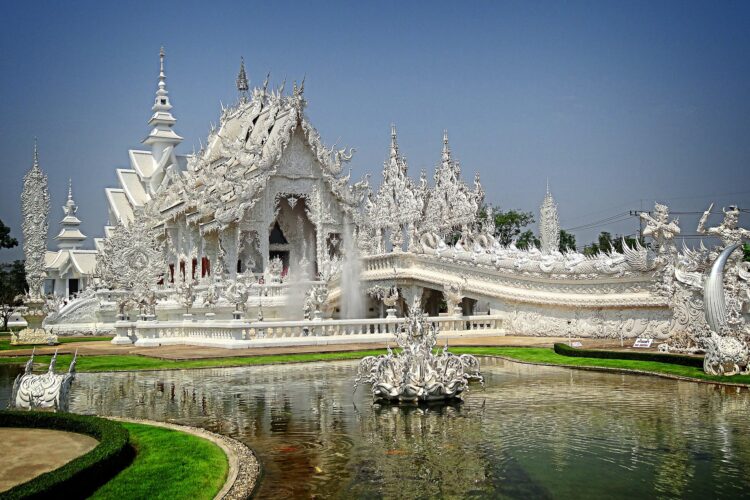 Wat Rong Khun (weisser Tempel) Chiang Rai