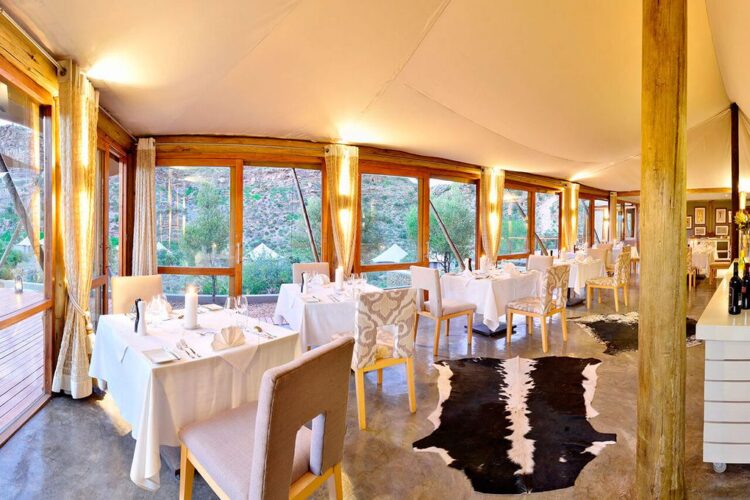 Dwyka Tented Lodge Restaurant