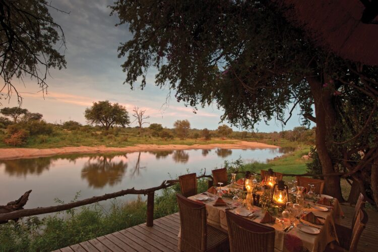 Motswari Private Game Lodge Dinner