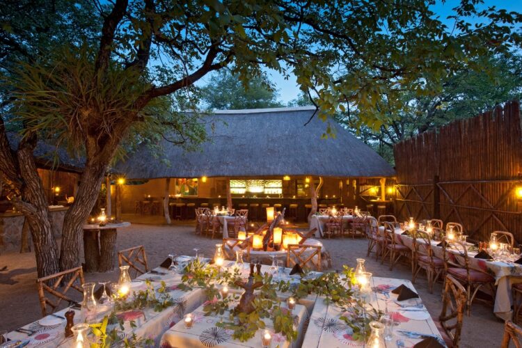 Motswari Private Game Lodge Restaurant