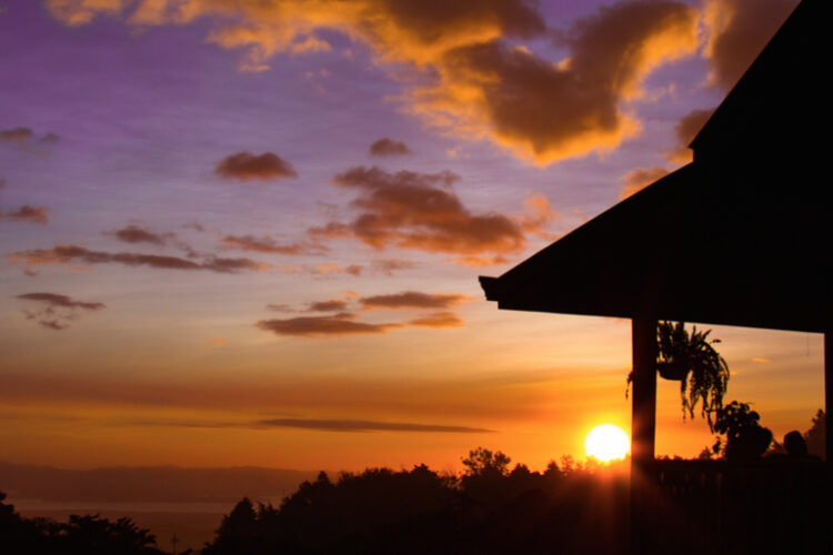 Hotel Belmar Monteverde Nationalpark Costa Rica Sunset